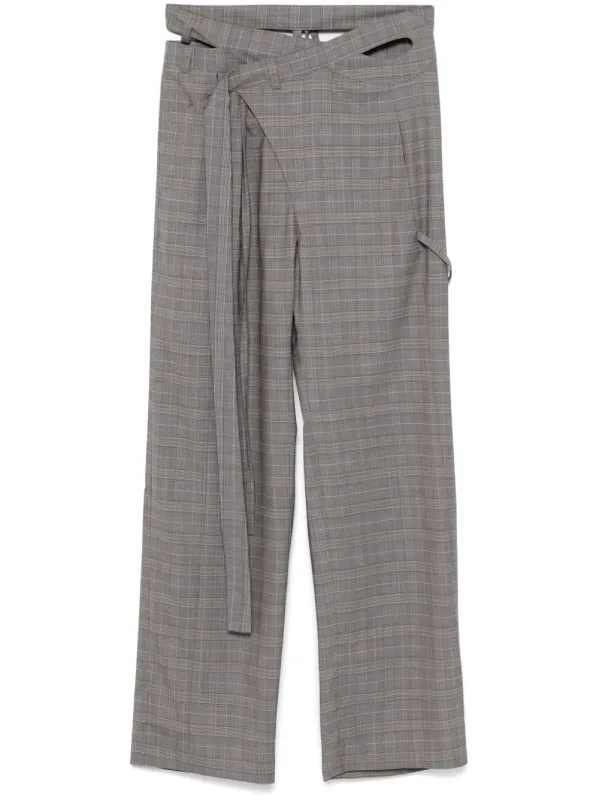 Checkered trousers sold by Lord & Taylor