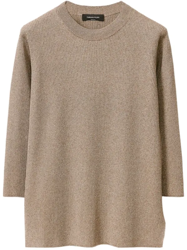 Sweaters Brown made by Fabiana Filippi