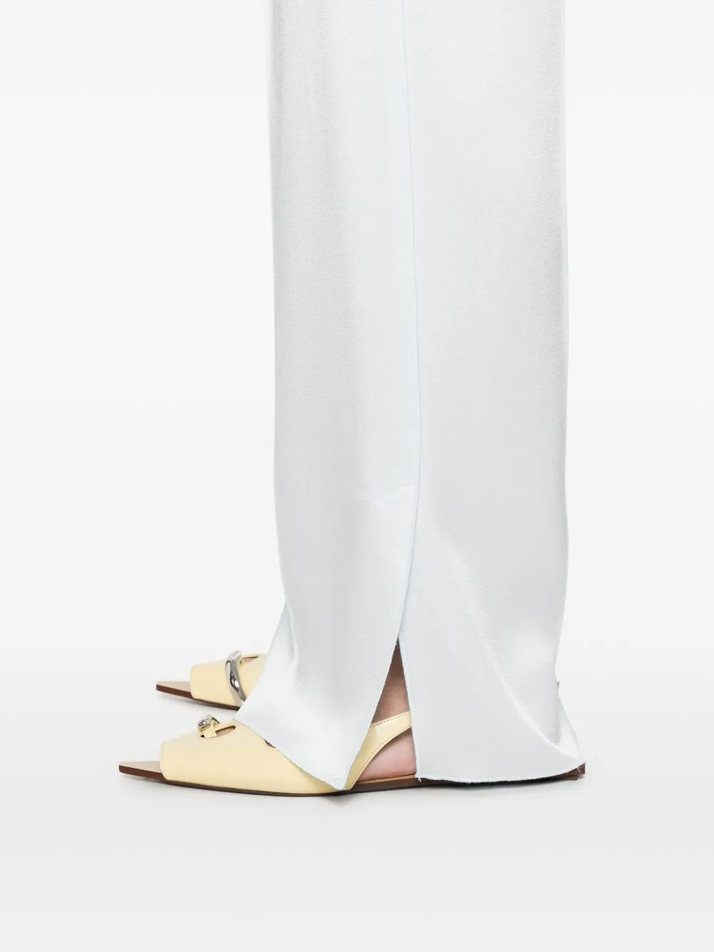 Satin trousers sold by Lord & Taylor product image thumbnail 2