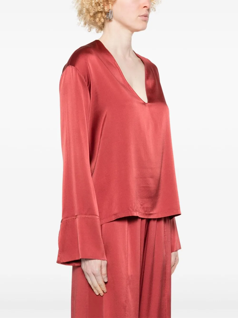 Satin Blouse sold by Lord & Taylor product image thumbnail 4