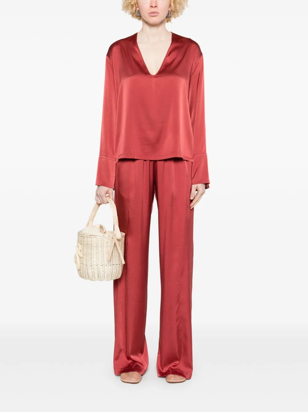 Satin Blouse sold by Lord & Taylor product image thumbnail 5