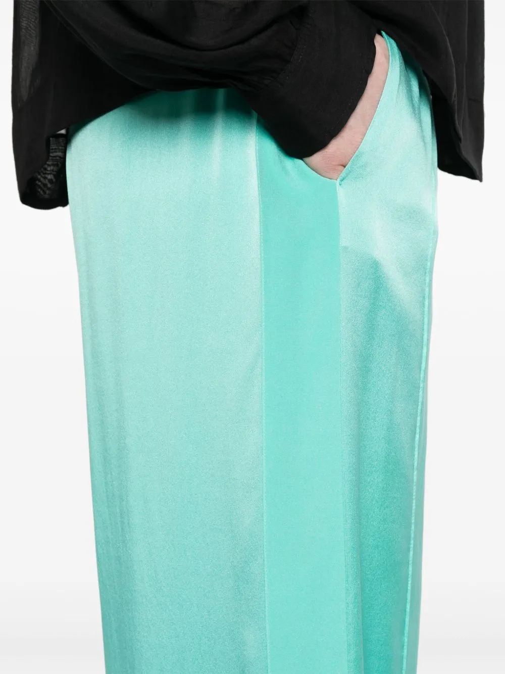 Satin trousers sold by Lord & Taylor product image thumbnail 3