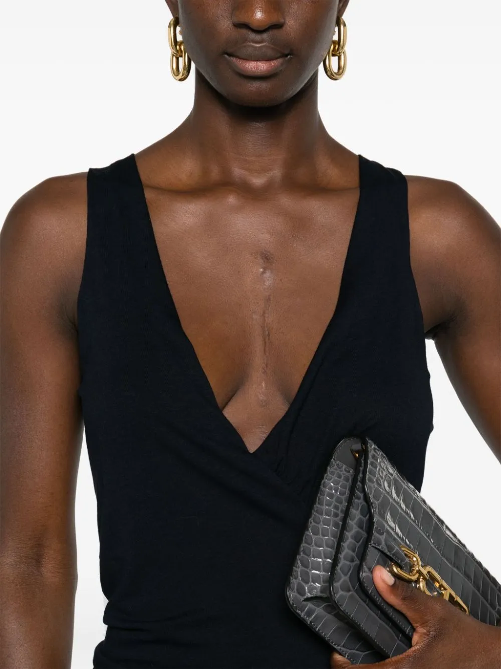 ruched V-neck mini dress sold by Lord & Taylor product image thumbnail 3