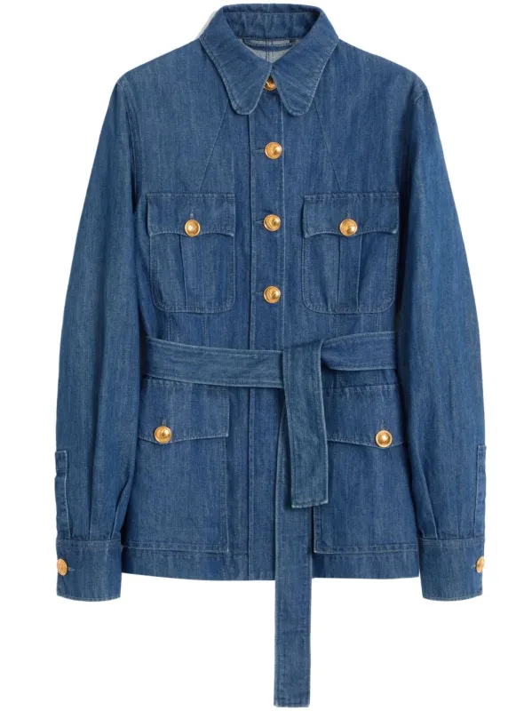 Sahariana Denim Jacket sold by Lord & Taylor