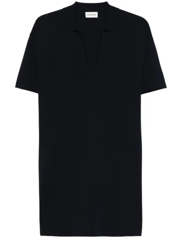 Mini Dress with Collar Detail and V-Neckline sold by Lord & Taylor