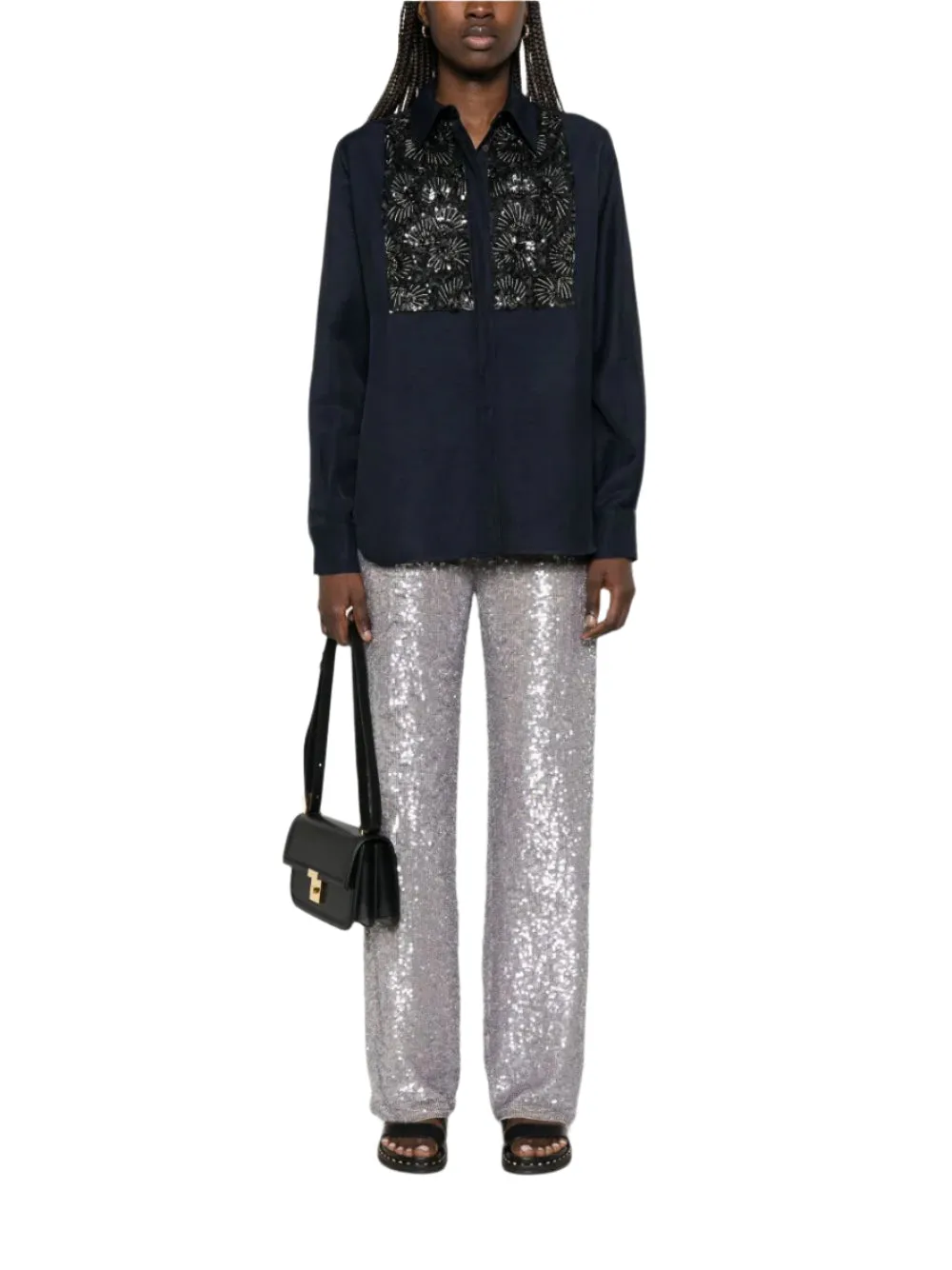 Sequined Trousers sold by Lord & Taylor product image thumbnail 5