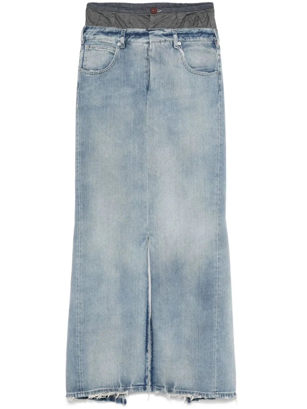 Maxi denim cotton skirt sold by Lord & Taylor