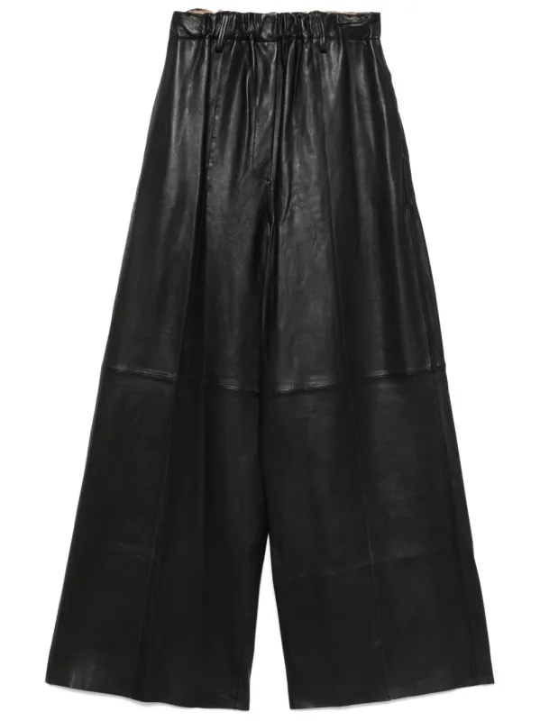 Wide Leg Leather Pants sold by Lord & Taylor