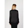 Black Viscose Shirt sold by Lord & Taylor
