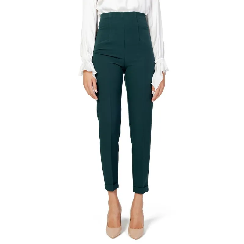 Green Polyester Jeans & Pant sold by Lord & Taylor