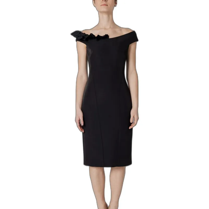 Black Polyester Dress sold by Lord & Taylor