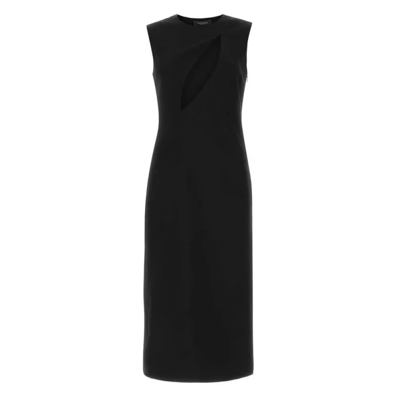 Black Acetate Dress made by Versace