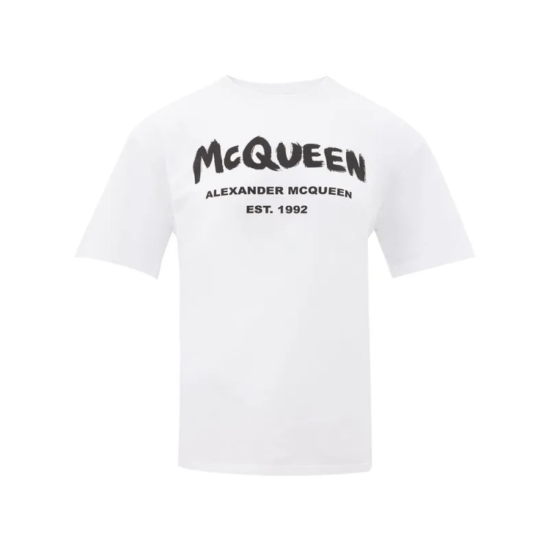 White Cotton Tops & T-Shirt made by Alexander McQueen