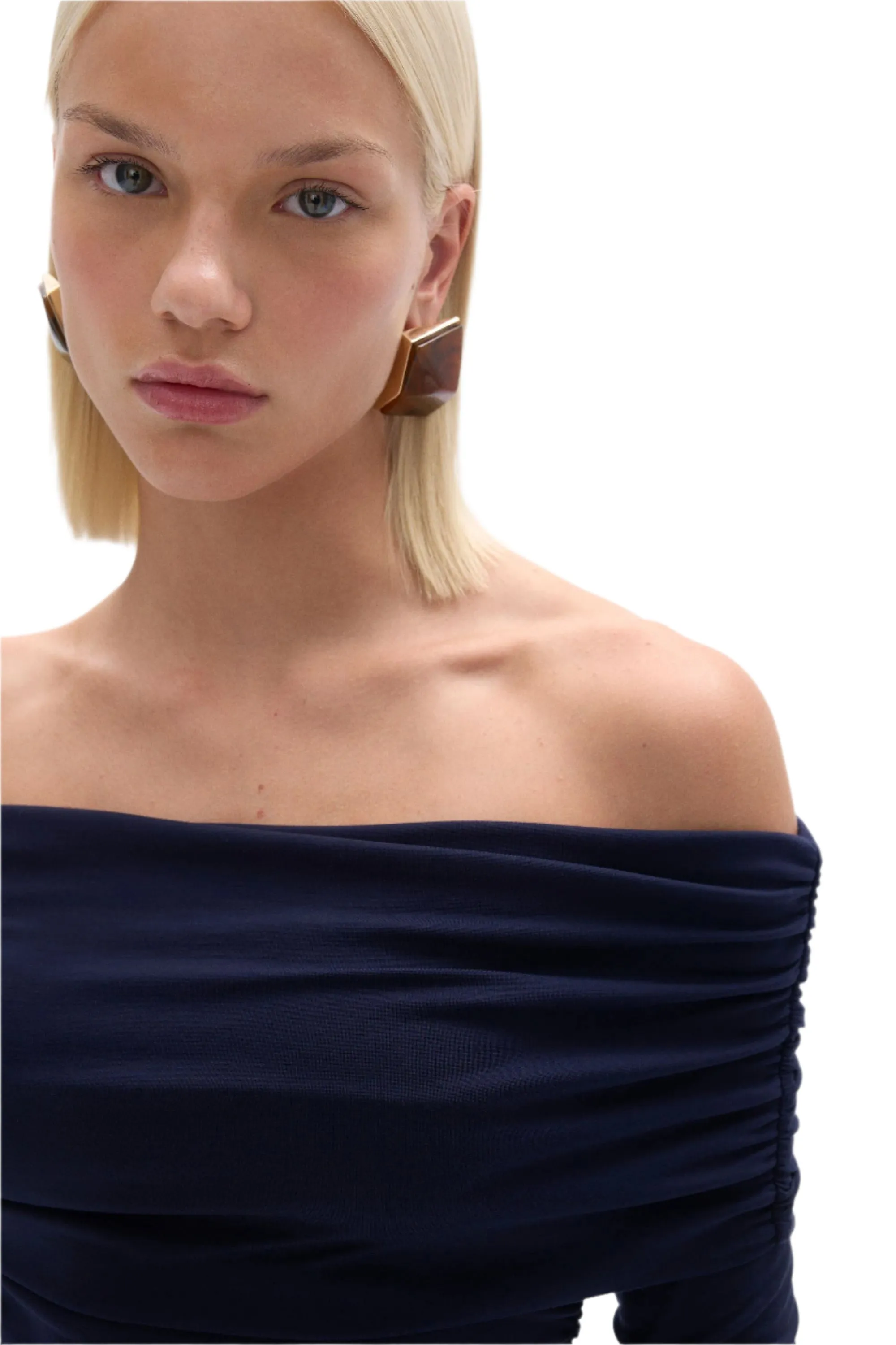 Off Shoulder Blouse with Ruffle Detail sold by Lord & Taylor product image thumbnail 4