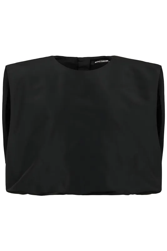Taffeta Crewneck Blouse sold by Lord & Taylor