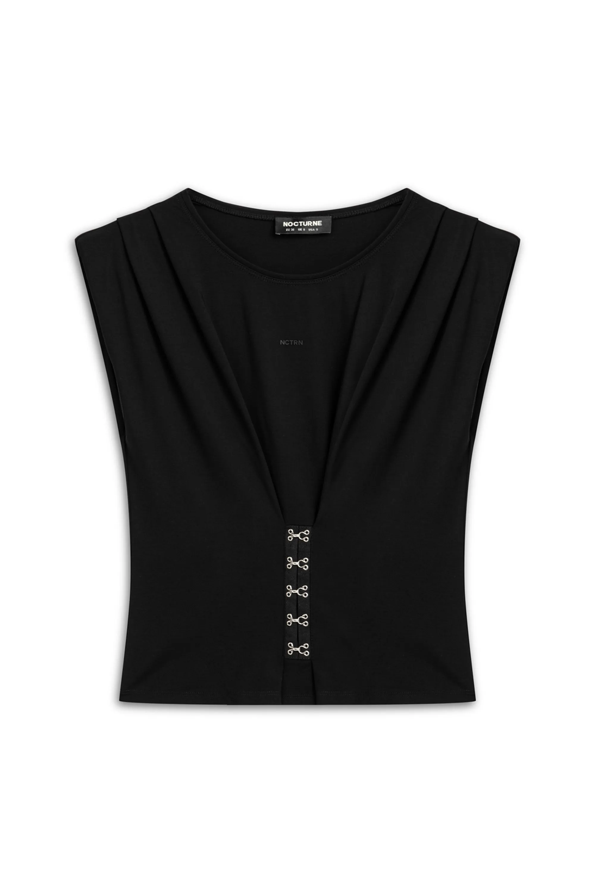 T-Shirt with Agraffe Accessory Detail sold by Lord & Taylor