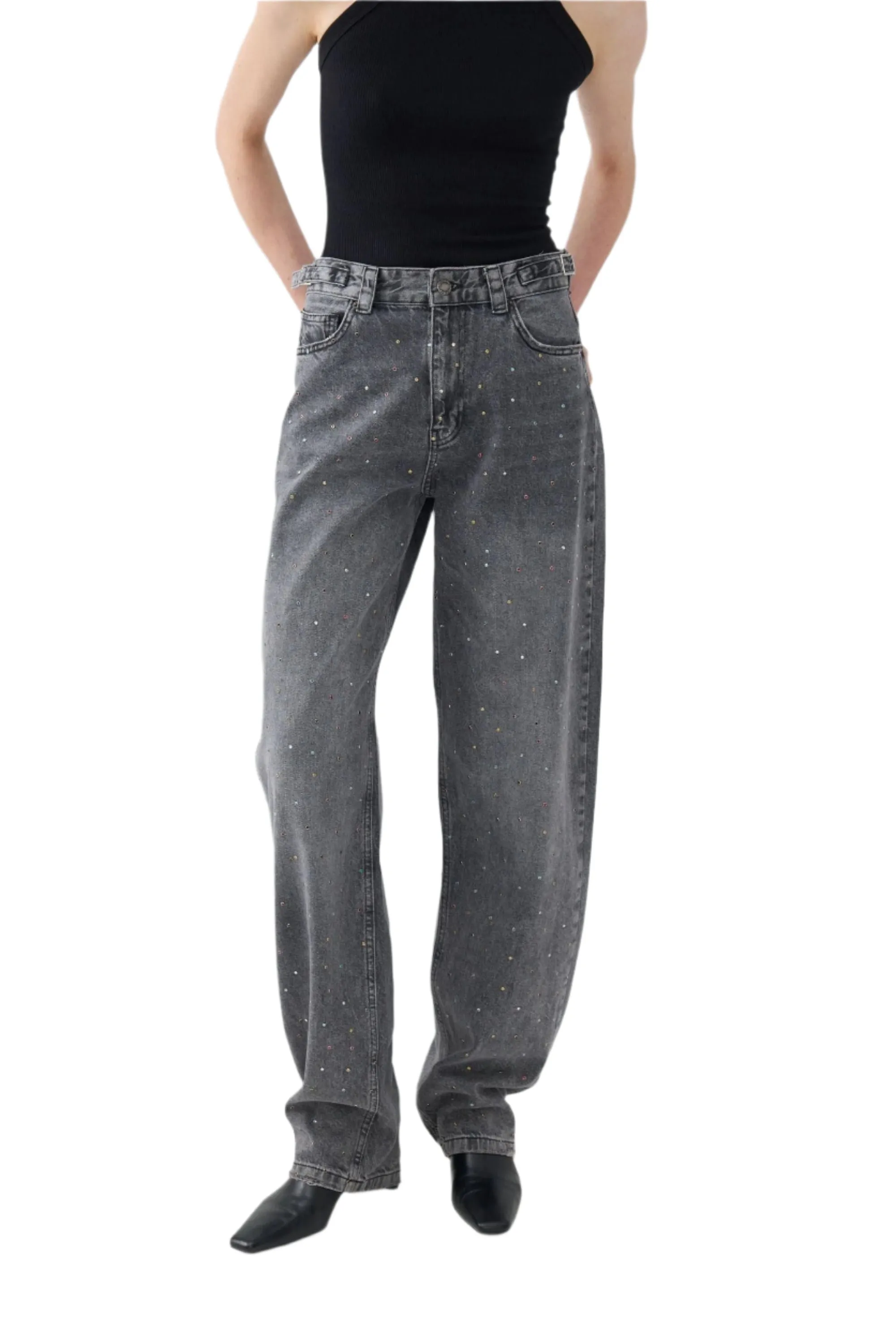 High Waisted Balloon Jeans sold by Lord & Taylor product image thumbnail 4