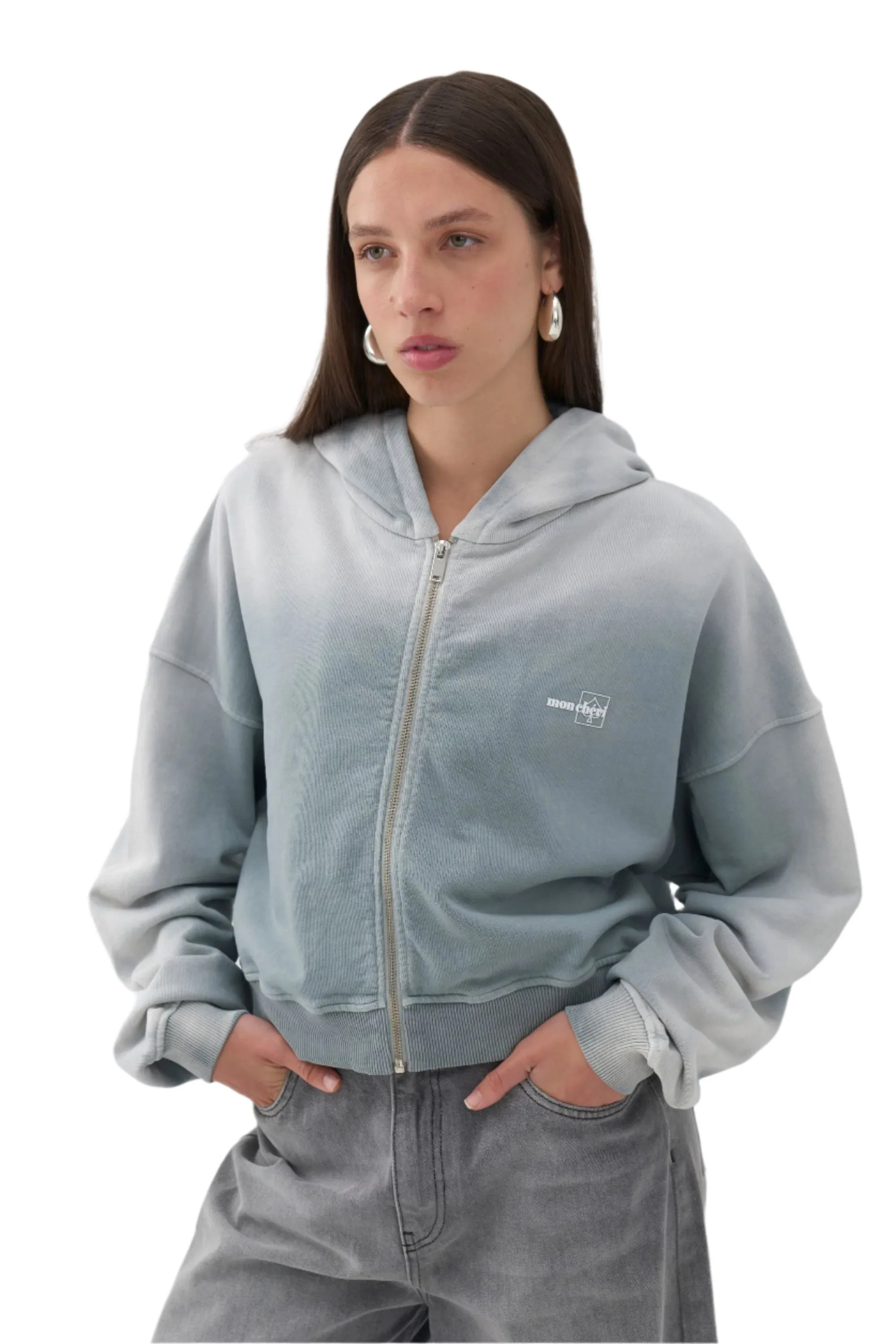 Gradient Hooded Sweatshirt sold by Lord & Taylor product image thumbnail 2