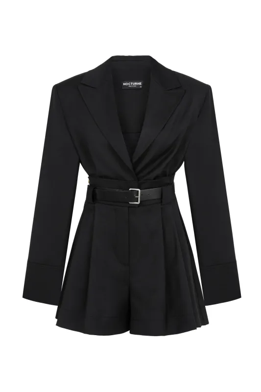 Belted Long Sleeve Romper sold by Lord & Taylor