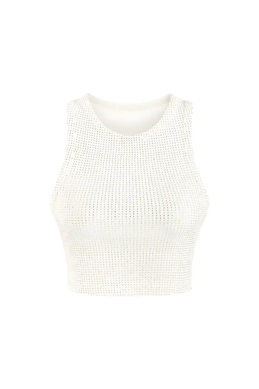 Embellished Crop Top sold by Lord & Taylor
