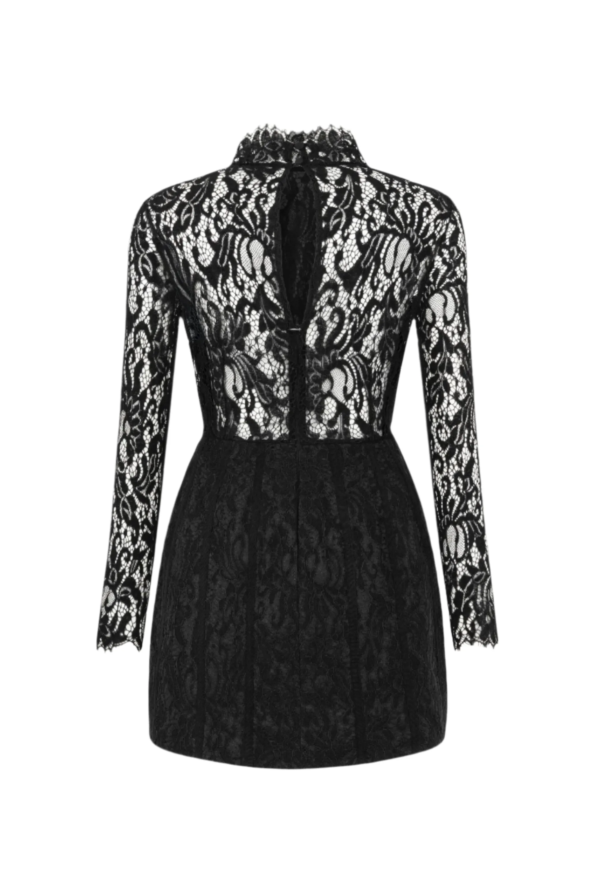 Lace Long Sleeve Minidress sold by Lord & Taylor product image thumbnail 3