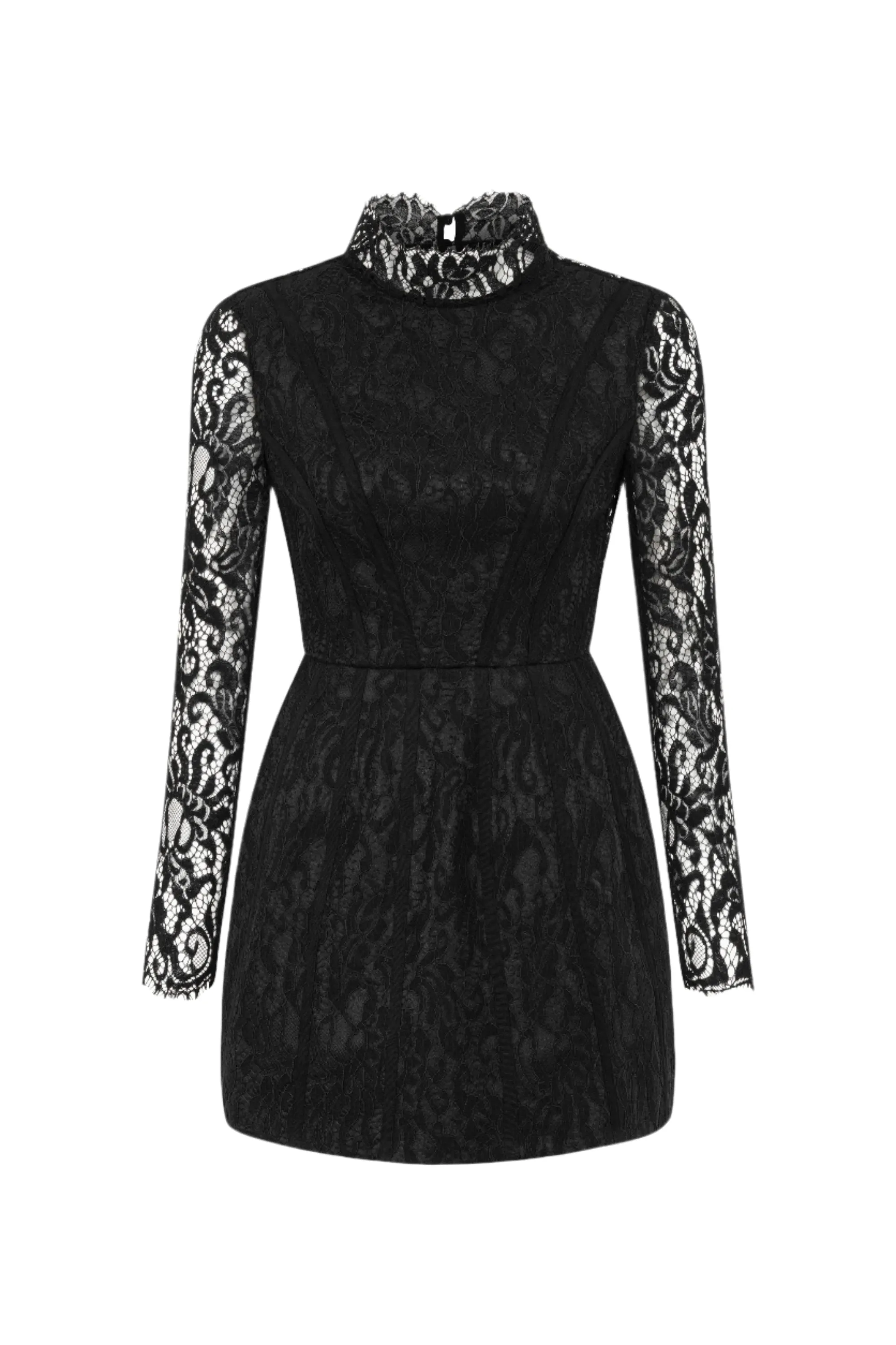 Lace Long Sleeve Minidress sold by Lord & Taylor