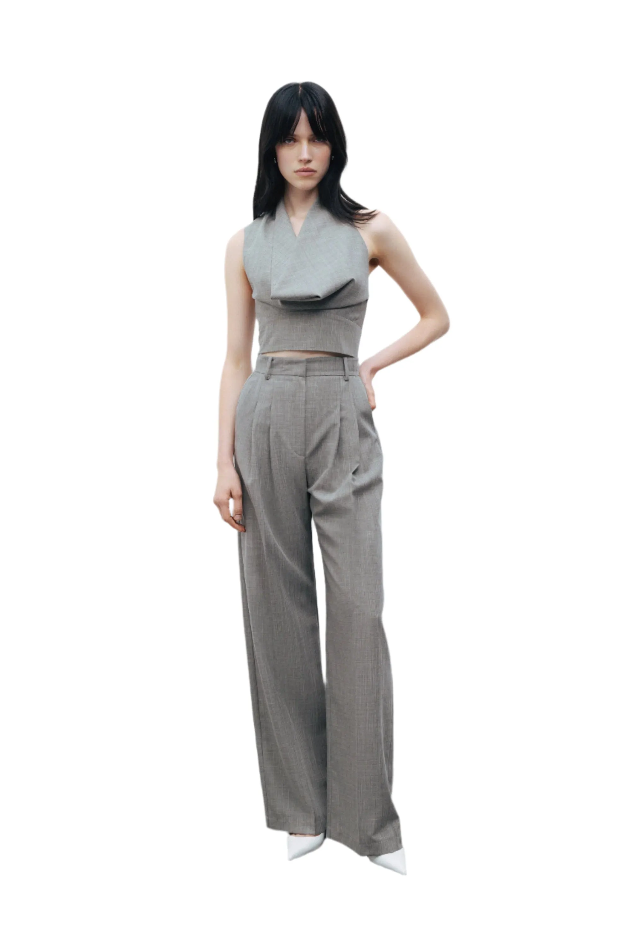 Draped Neckline Blouse sold by Lord & Taylor product image thumbnail 5