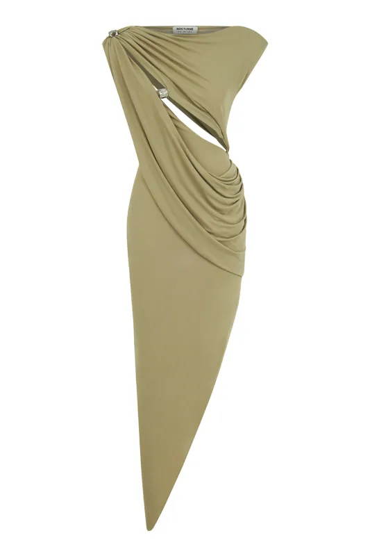 Accessory Detailed Midi Dress sold by Lord & Taylor