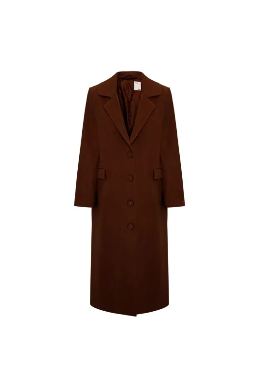 Wool Coat - Brown sold by Lord & Taylor