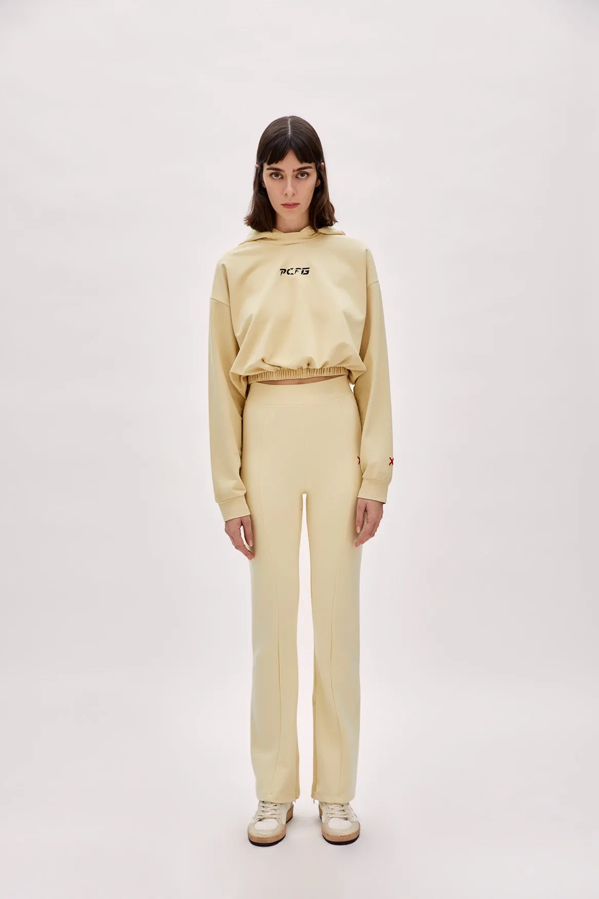 Flare Yoga Pant - Chino Green sold by Lord & Taylor product image thumbnail 3