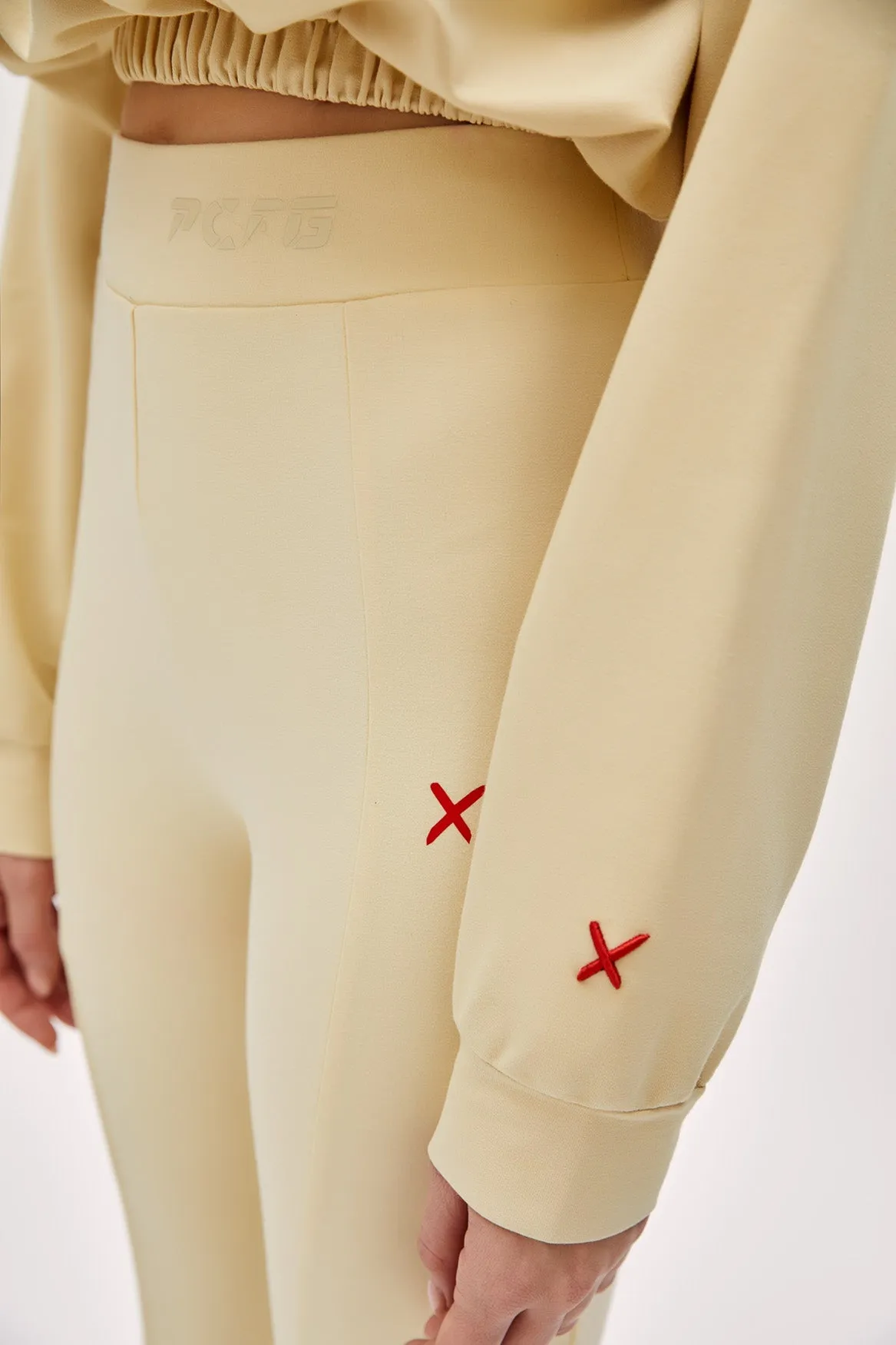 Flare Yoga Pant - Chino Green sold by Lord & Taylor product image thumbnail 5