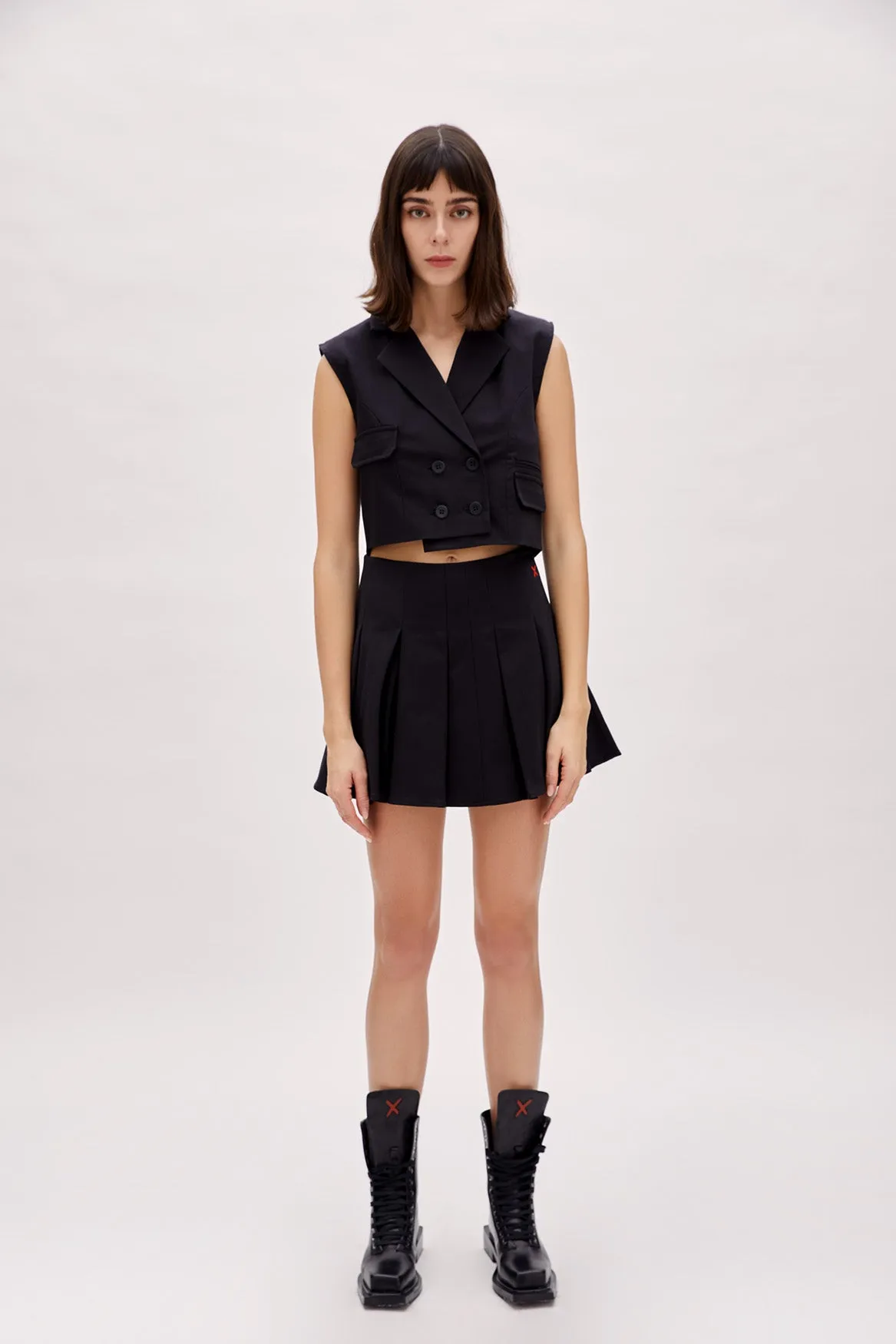 Pleated Skirt - Black sold by Lord & Taylor product image thumbnail 2