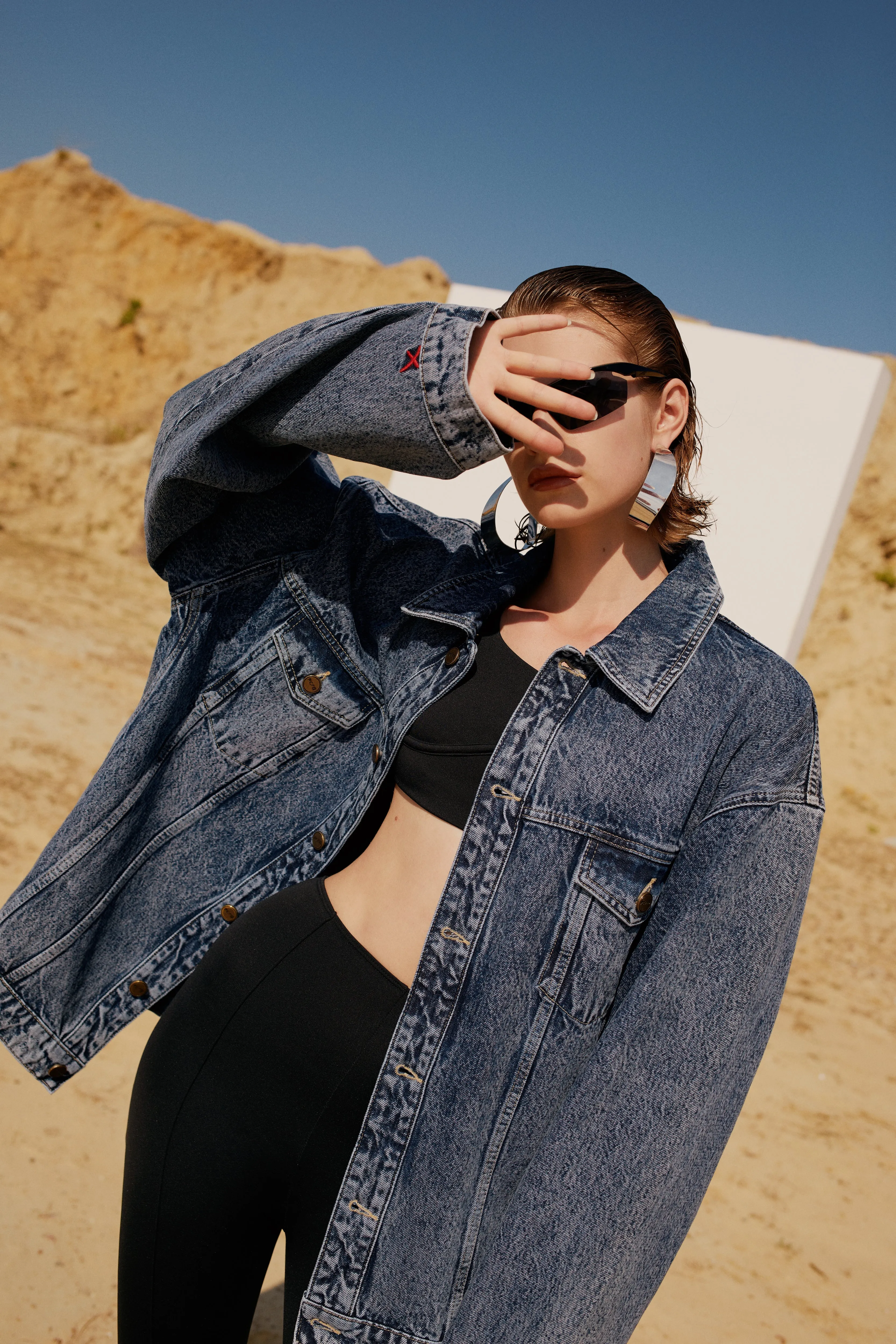 Free Heaven Denim Jacket With Washed Effect sold by Lord & Taylor product image thumbnail 2