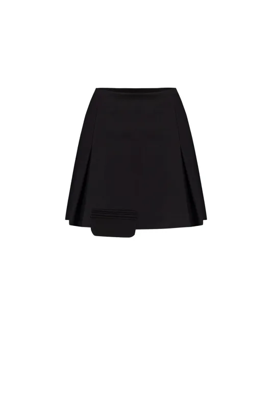 Free Heaven Pleated Mini Skirt - Jet Black sold by Lord & Taylor