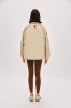 Oversized Contrast Tape Puffer Coat sold by Lord & Taylor