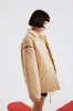 Oversized Contrast Tape Puffer Coat sold by Lord & Taylor