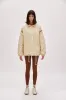 Oversized Contrast Tape Puffer Coat sold by Lord & Taylor