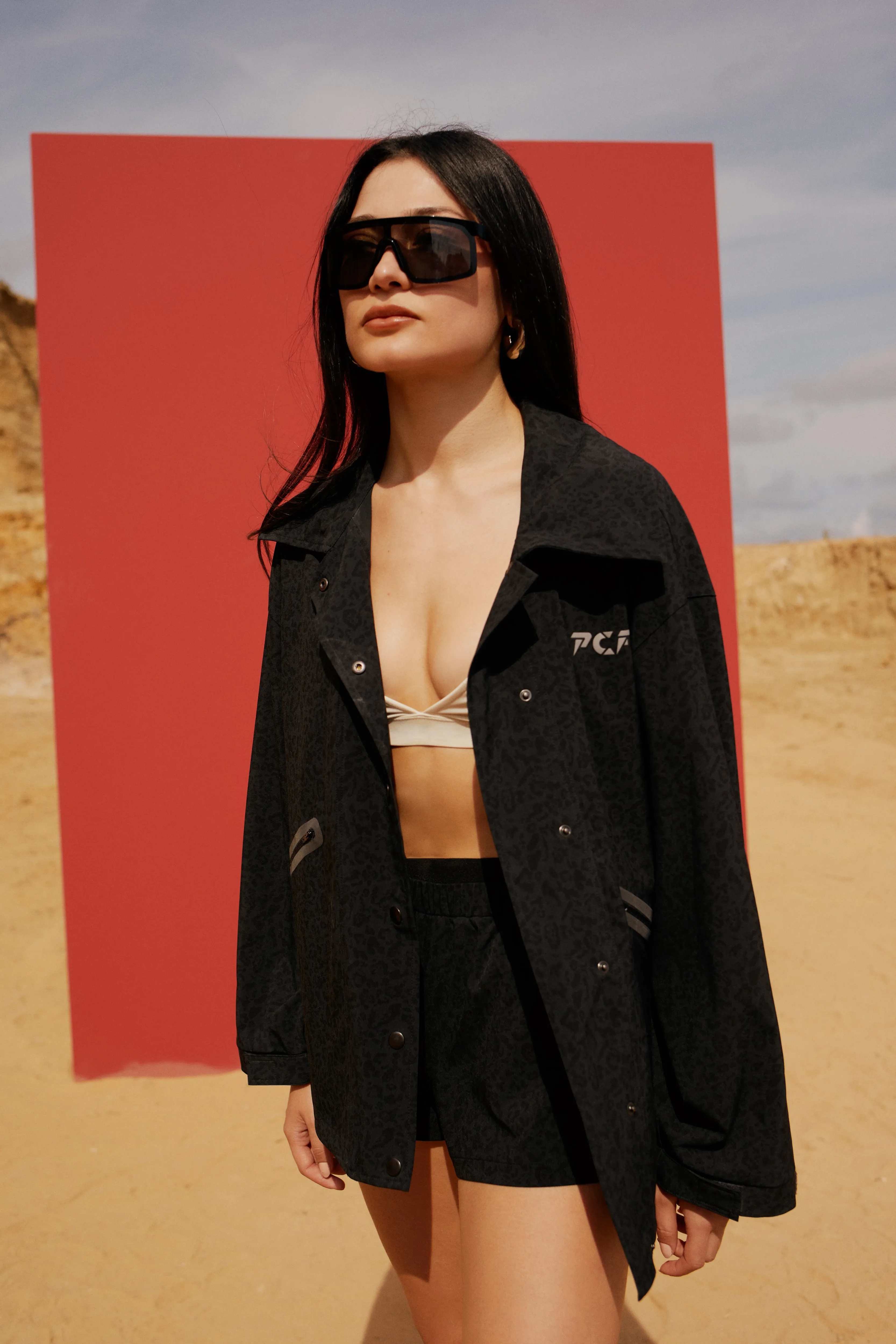 Free Heaven Leopard Track Suit Jacket sold by Lord & Taylor product image thumbnail 2