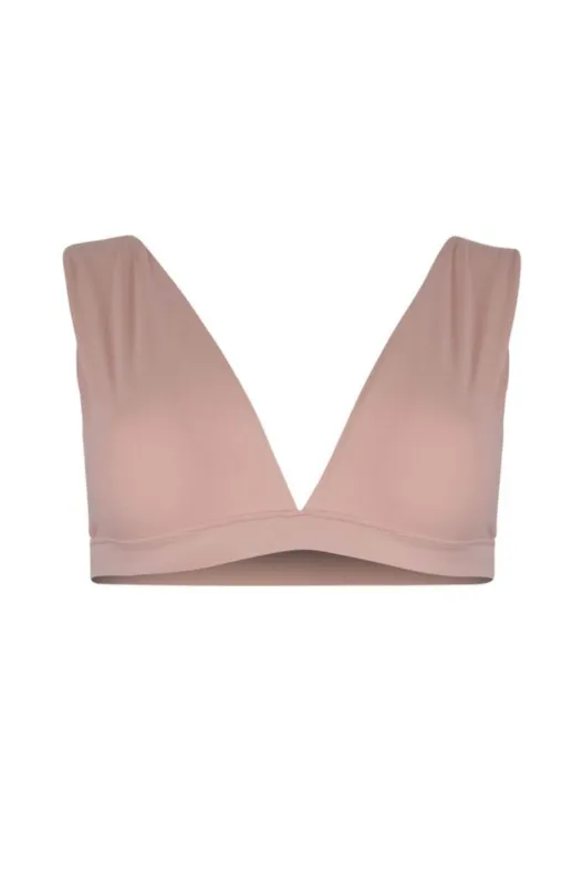 Natalie Bikini Top in Pink Blush sold by Lord & Taylor