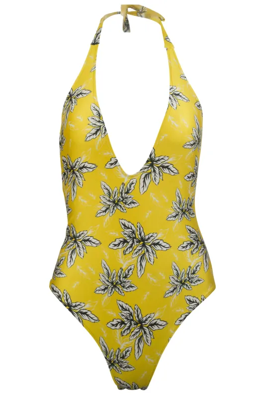 Monica Deep Plunge One Piece Swimsuit sold by Lord & Taylor
