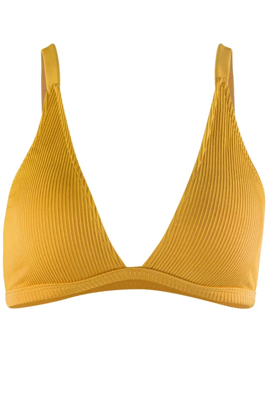 Rosie Ribbed Bikini Top sold by Lord & Taylor
