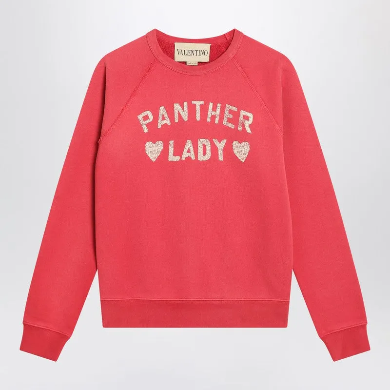 Light red Chez Valentino sweatshirt sold by Lord & Taylor