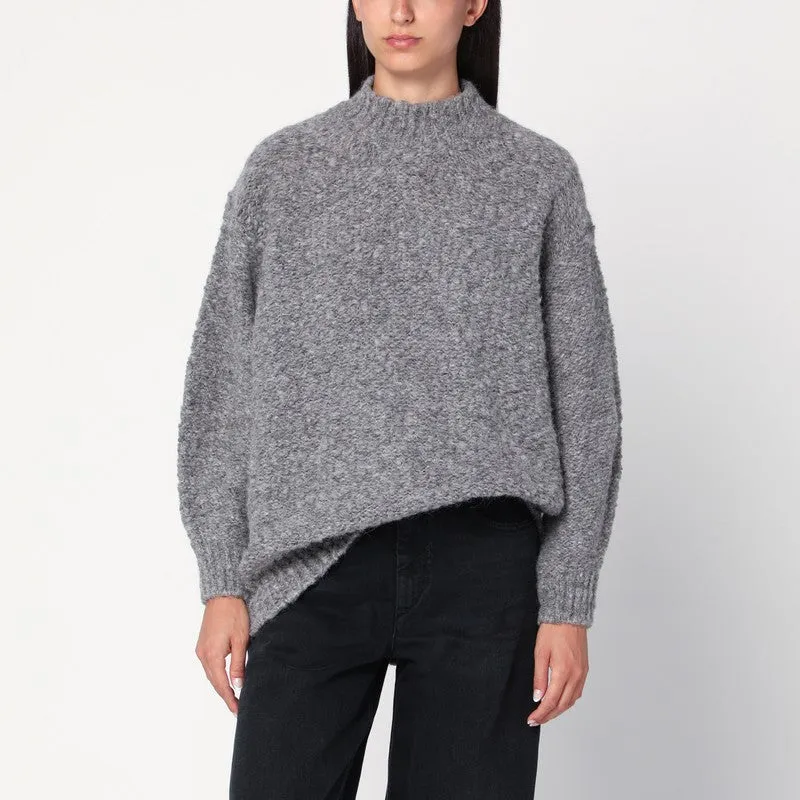 ISABEL MARANT Grey sweater in alpaca blend sold by Lord & Taylor