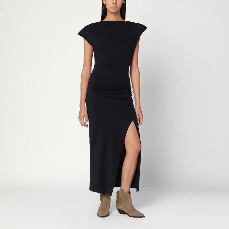 ISABEL MARANT Black Nadela dress in cotton made by Isabel Marant