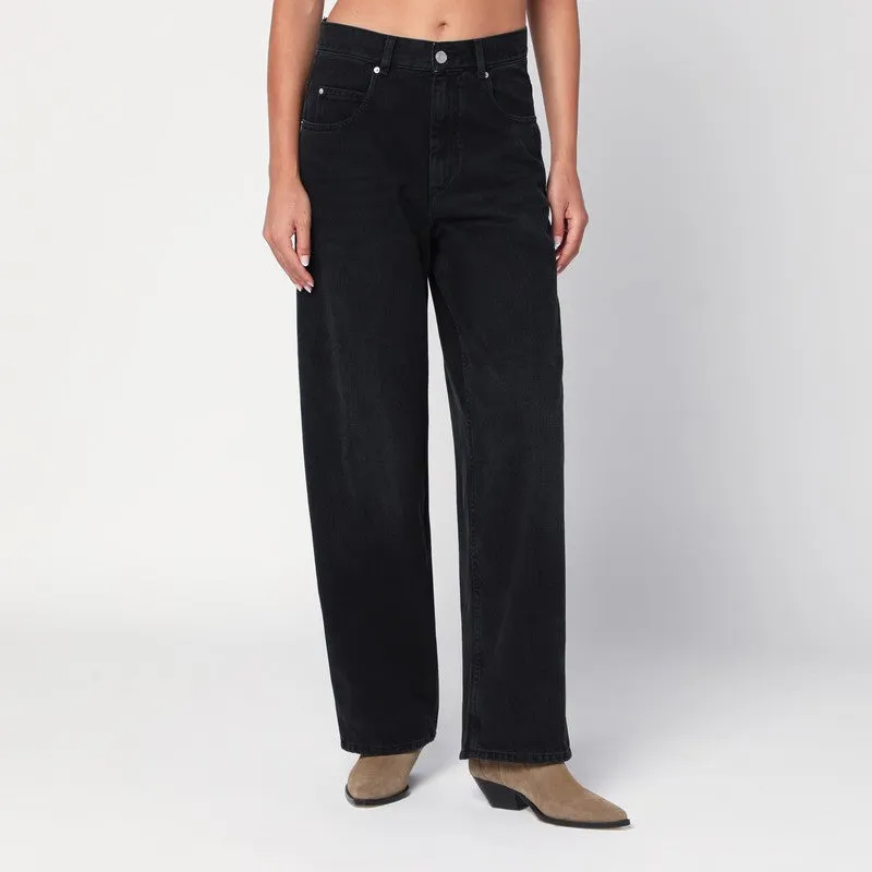 ISABEL MARANT Faded-effect black jeans sold by Lord & Taylor