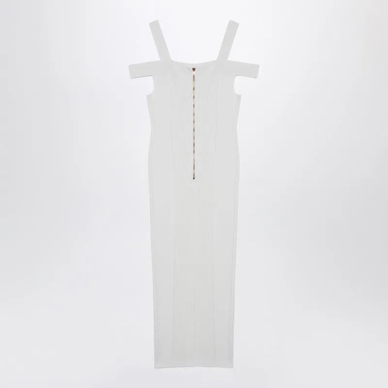 Balmain White knit dress with double straps sold by Lord & Taylor product image thumbnail 2