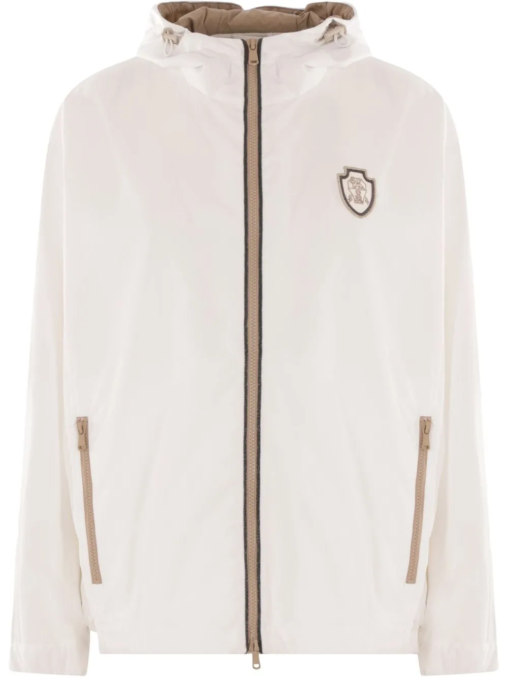 Brunello Cucinelli Coats White sold by Lord & Taylor