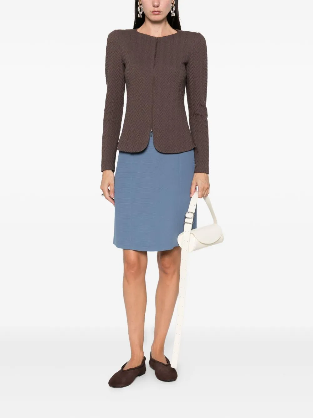 Emporio Armani Jackets Dove Grey sold by Lord & Taylor product image thumbnail 4