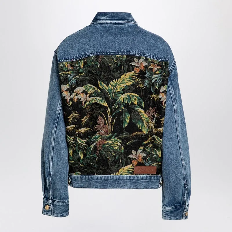 Palm Angels Denim jacket with jungle insert sold by Lord & Taylor product image thumbnail 2