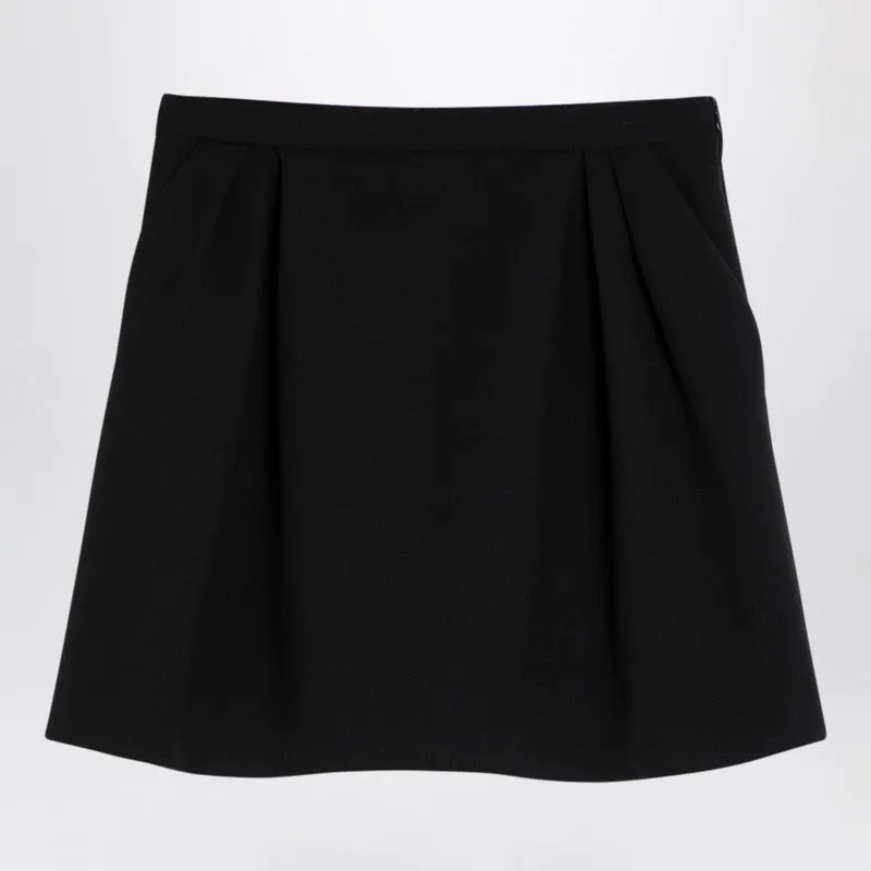 Alessandra Rich Mini wrap skirt in pied de poule sold by Lord & Taylor
